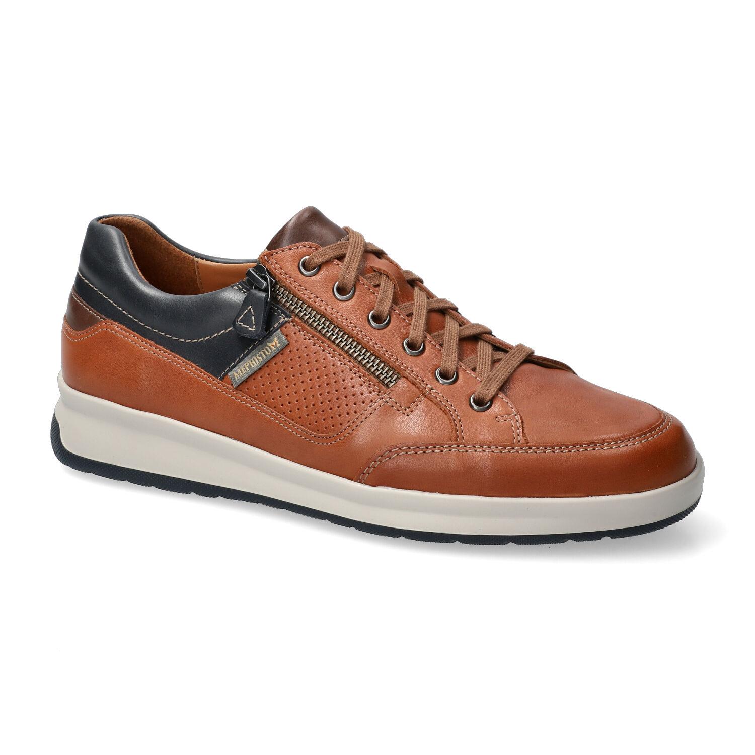 lacets homme modèle Lucca noisette - Mephisto